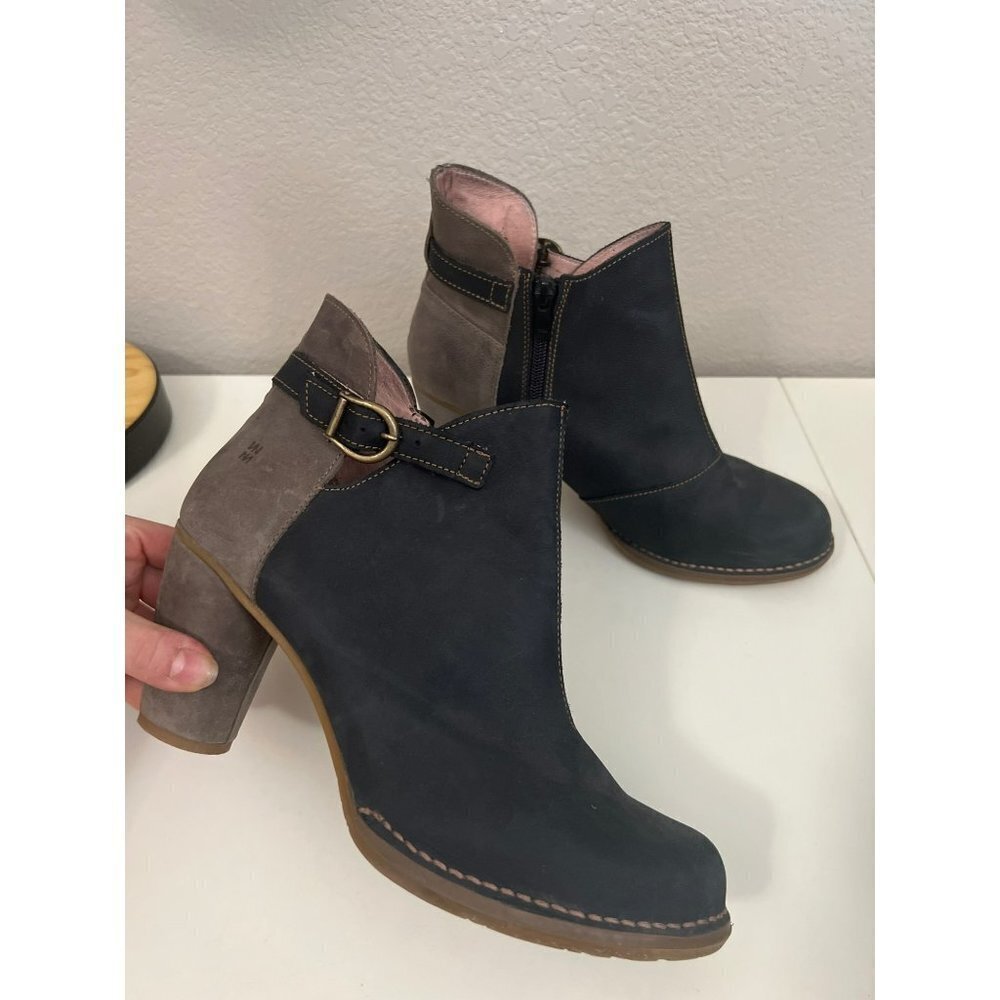 El Naturalista | Women's Colibri‎ N472 Boot Sz 40/10 Black/Grafito
